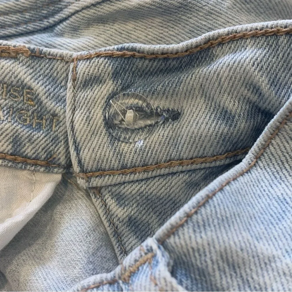 American Eagle Highest Rise Baggy Straight Jeans Size 18